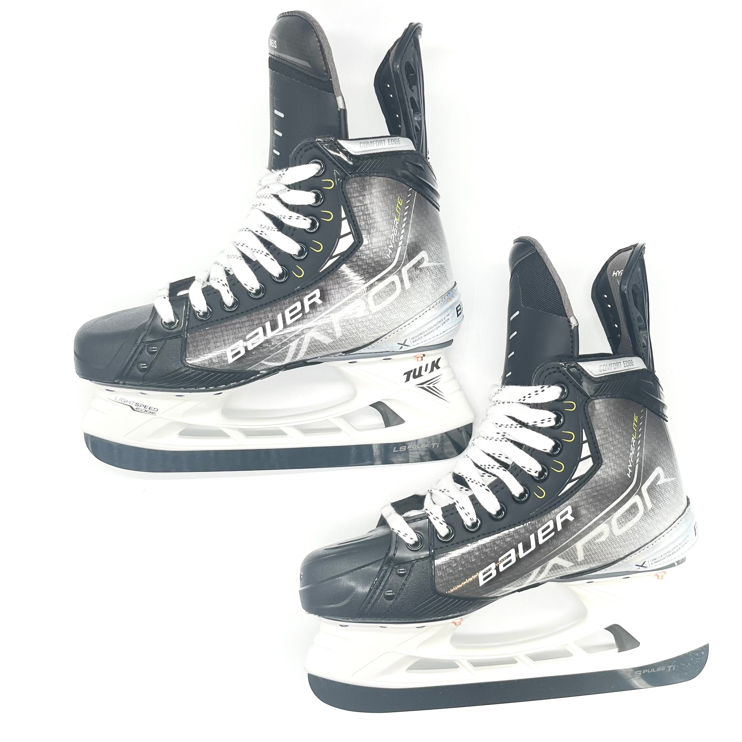 Bauer Vapor Hyperlite - Patins de hockey Pro Stock - Taille 7D (Weis)